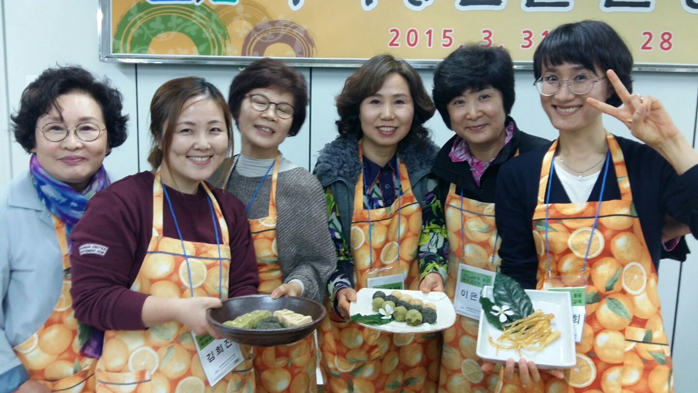 우리농산물 활용 떡한과 교육(2회차)